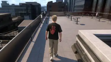 Captura de tela de Only Going Up Parkour Rooftop 3