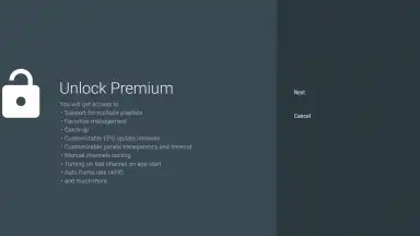 Captura de tela de TiviMate IPTV Player 7