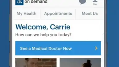 Captura de tela de Doctor On Demand 5