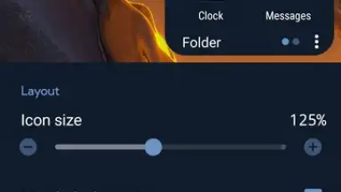 Captura de tela de Nova Launcher 3