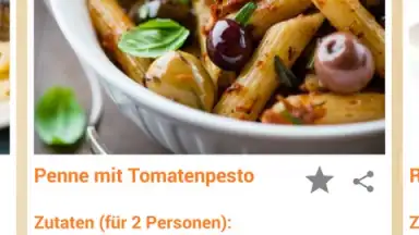 Captura de tela de Rezepte Kochbuch Free 5