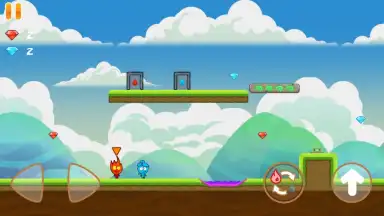 Captura de tela de Fire Kid And Water Kid - Forever Love 3