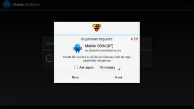 Captura de tela de SuperSU 1