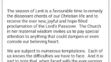 Captura de tela de Daily Readings 1