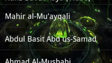 Captura de tela de Holy Quran video and MP3 4