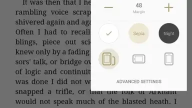 Captura de tela de eReader Prestigio Book reader 5