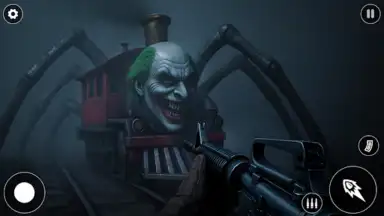 Captura de tela de Scary Spider Train Adventure 1