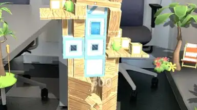 Captura de tela de Angry Birds AR: Isle of Pigs 8