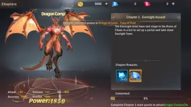 Captura de tela de Rage of Dragons 6
