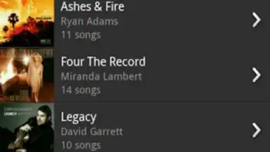Captura de tela de Amazon Music 3