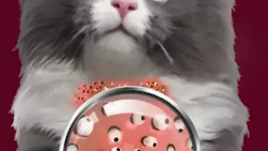 Captura de tela de Cat ASMR: Salon Makeover 1