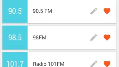Captura de tela de FM Radio 1
