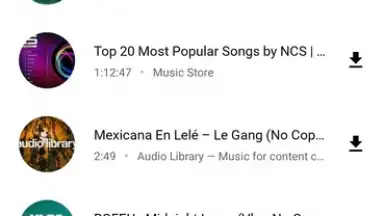 Captura de tela de MP3Tube 3