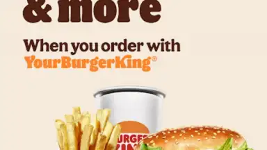 Captura de tela de Burger King App: Food & Drink 6