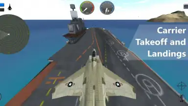 Captura de tela de F14 Fighter Jet 3D Simulator 1