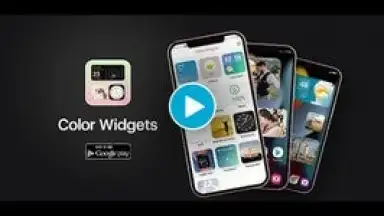Captura de tela de Color Widgets 1