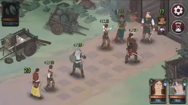 Captura de tela de Ash of Gods: Tactics 9