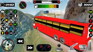 Captura de tela de Coach Bus Simulator: Bus Game 1