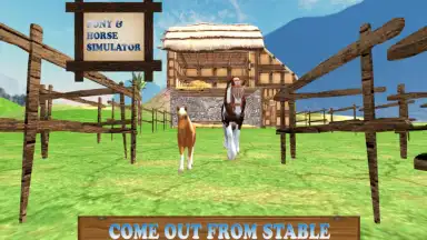 Captura de tela de Pony Horse Simulator Kids 3D 4