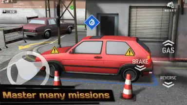 Captura de tela de Backyard Parking 3D 7
