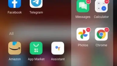 Captura de tela de ColorOS Smart Sidebar 1