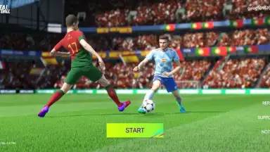 Captura de tela de Total Football (Europe) 2