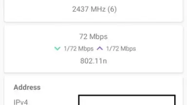 Captura de tela de Wi-Fi Monitor 1