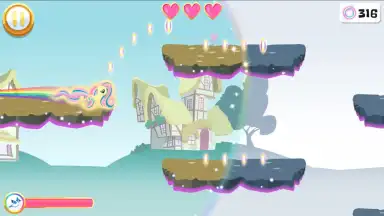 Captura de tela de My Little Pony Rainbow Runners 8