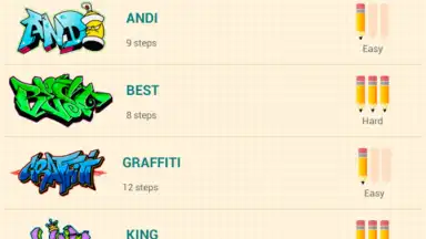 Captura de tela de How to Draw Graffitis 10