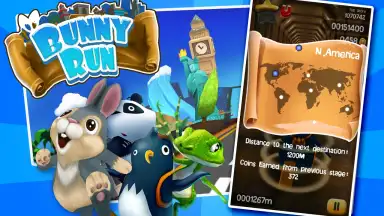 Captura de tela de Bunny Run 3
