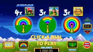 Captura de tela de Rainbow Riches Slot 3