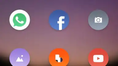 Captura de tela de Buzz Launcher 6