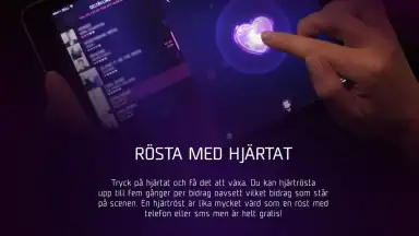Captura de tela de Melodifestivalen 11