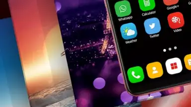 Captura de tela de Oppo F7 Launcher - Themes and Wallpapers 1