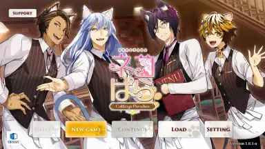 Captura de tela de NEKOPARA - Catboys Paradise 1