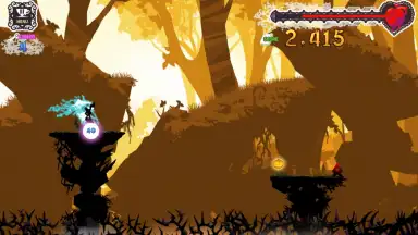 Captura de tela de Jumpy Witch 1
