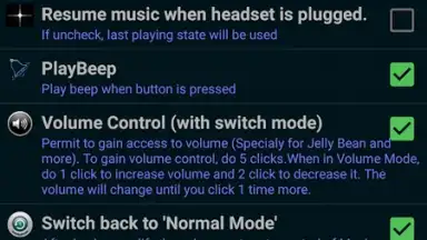 Captura de tela de HeadSet Controller 6