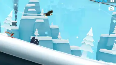Captura de tela de Ski Safari 2 3