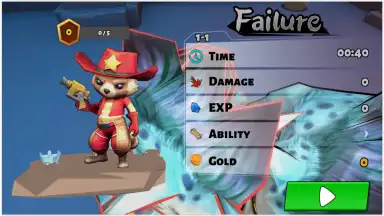 Captura de tela de Gunfire: Endless Adventure 11