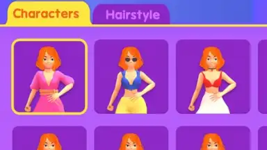 Captura de tela de Dancing Hair 11
