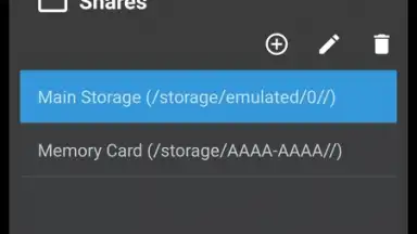 Captura de tela de SMB Server (Samba) 3