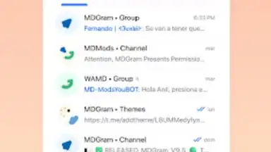 Captura de tela de MDGram Messenger 3