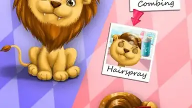 Captura de tela de Animal Hair Salon 8