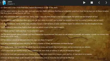 Captura de tela de Holy Bible King James Version 13