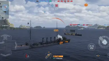 Captura de tela de World of Warships Blitz 6