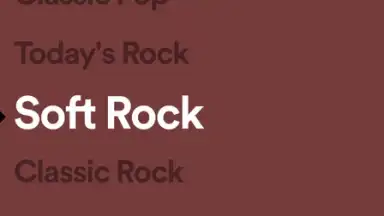 Captura de tela de Spotify Stations 13
