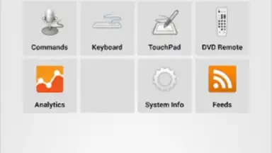 Captura de tela de XBMC4Xbox Remote 1