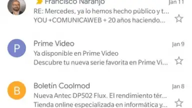 Captura de tela de Gmail 6