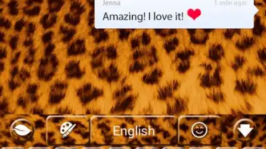 Captura de tela de Leopard Keyboard 5