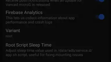 Captura de tela de Vanced Manager 10